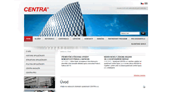 Desktop Screenshot of centra.eu