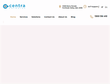 Tablet Screenshot of centra.com.au